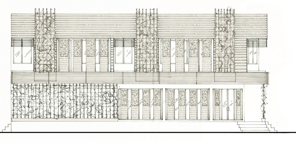 Facade Redesign: Left Elevation