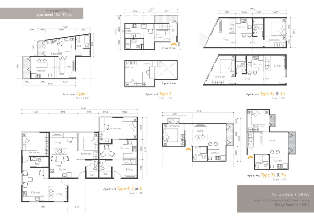 Apartment Unit Types